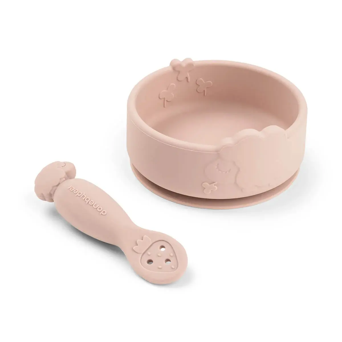 Set di stoviglie per l'apprendimento dei pasti Done by Deer Stick&Stay Sheepy