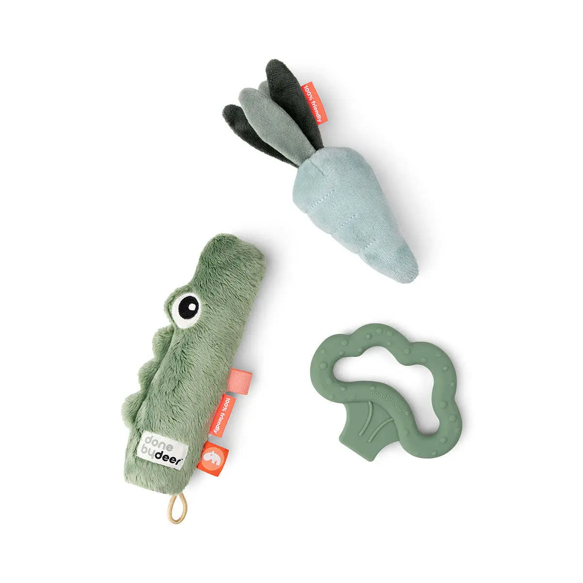 Erlebnis-Spielzeug Geburtstagsset für Babys Done by Deer Croco