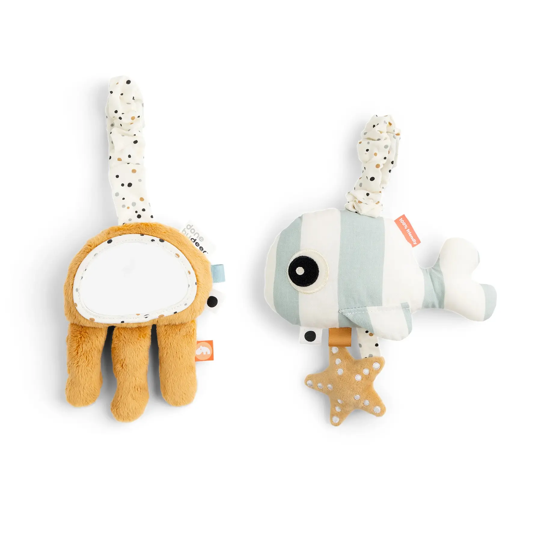 Spielzeug zur Förderung der Entwicklung für Babys Done by Deer Sea friends (x2)