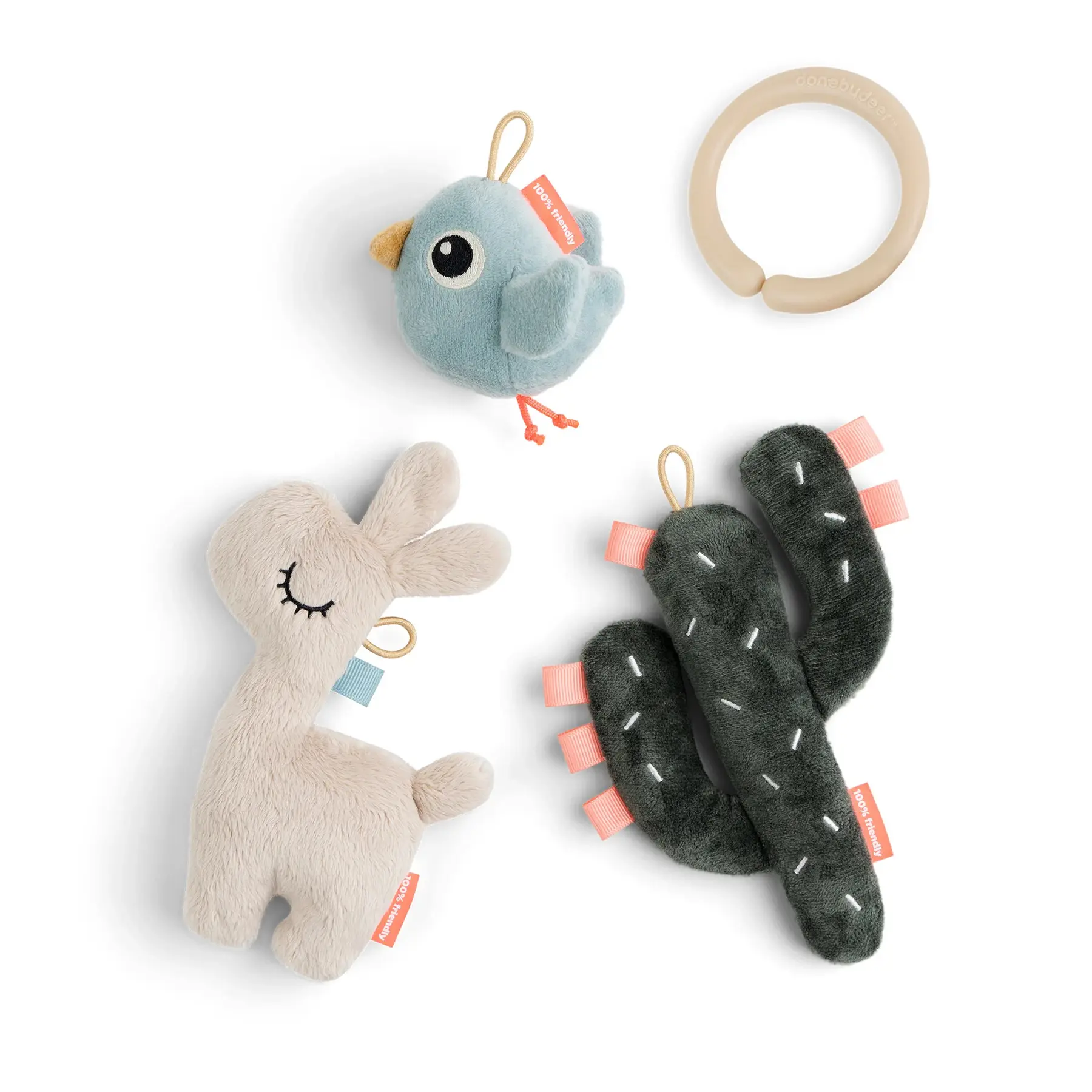 Spiel-Set zur Geburt, Spielzeug für Babys Done by Deer Lalee