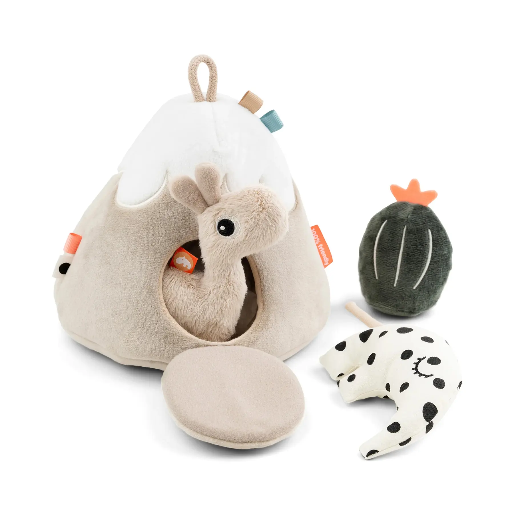 Hide&Seek Baby-Spielzeug zur Förderung der Entwicklung Done by Deer Lalee