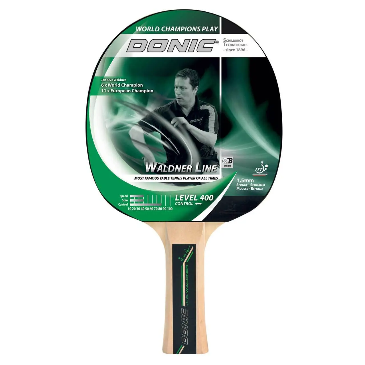 Tischtennisschläger Donic Waldner 400