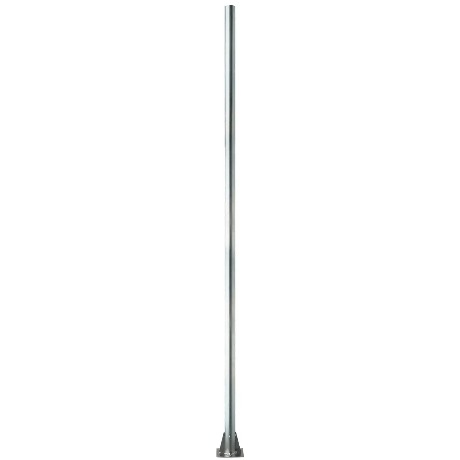 Pfähle ohne Beschriftung verzinkter Stahl Dopo lighting