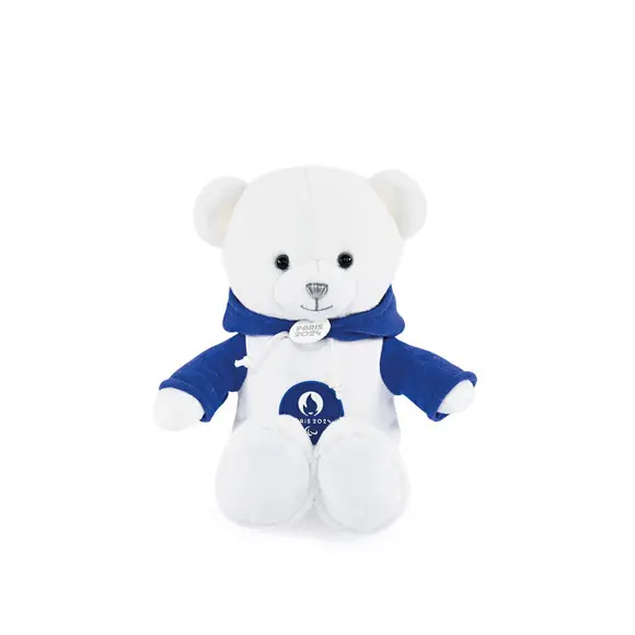 Peluche avec sweat Bleu Paris 2024 25 cm Peluche avec sweat Bleu Paris 2024 25 cm