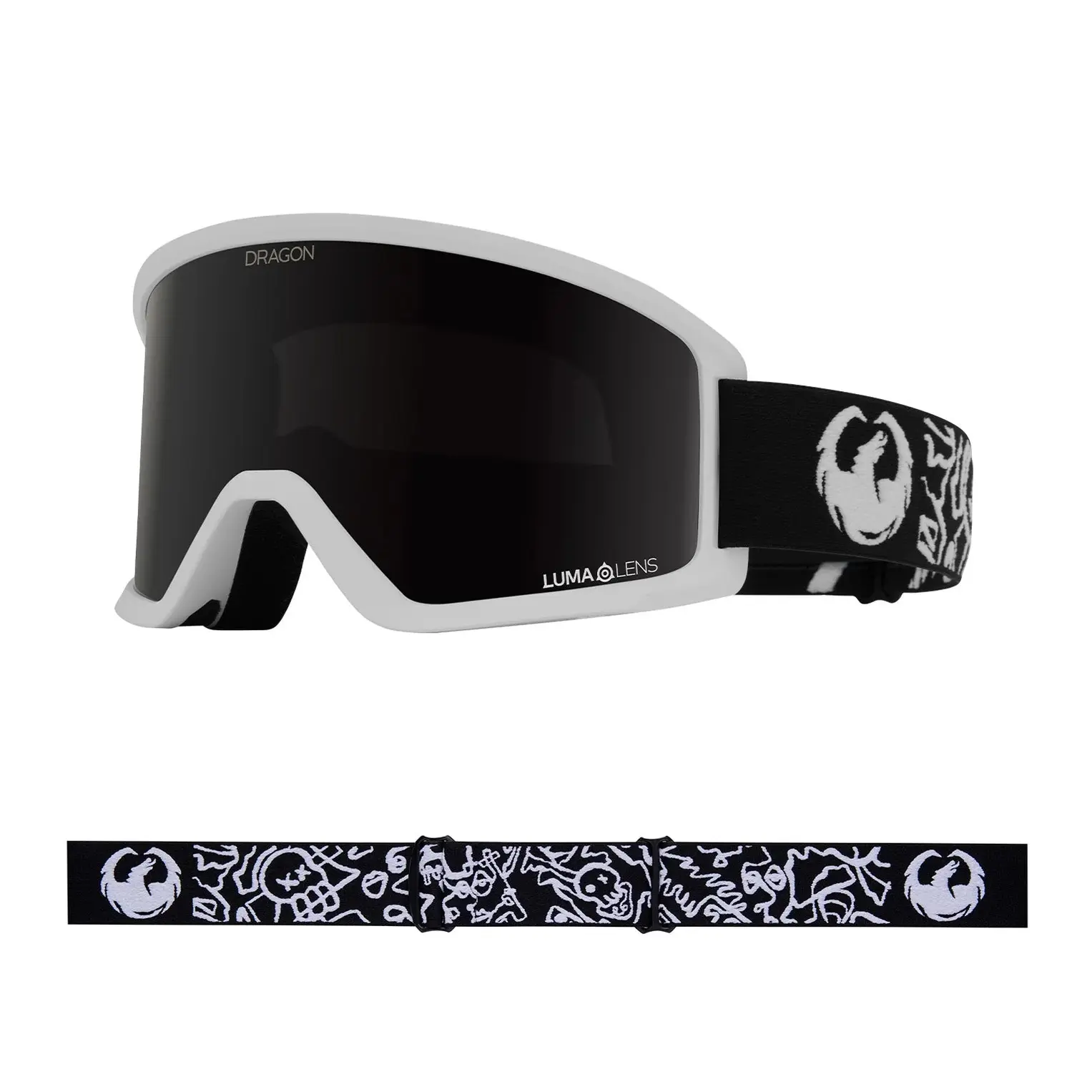 Maschera da sci Dragon DR DX3 OTG N