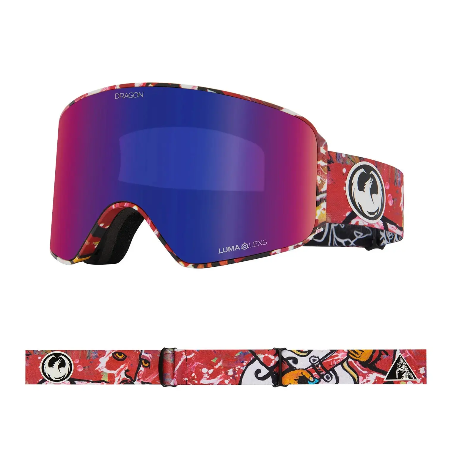 Maschera da sci Dragon DR NFX MAG OTG IR Bonus