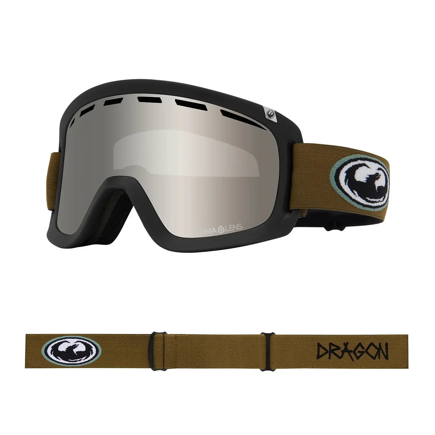 Skibrille Dragon DR D1 OTG Bonus 2
