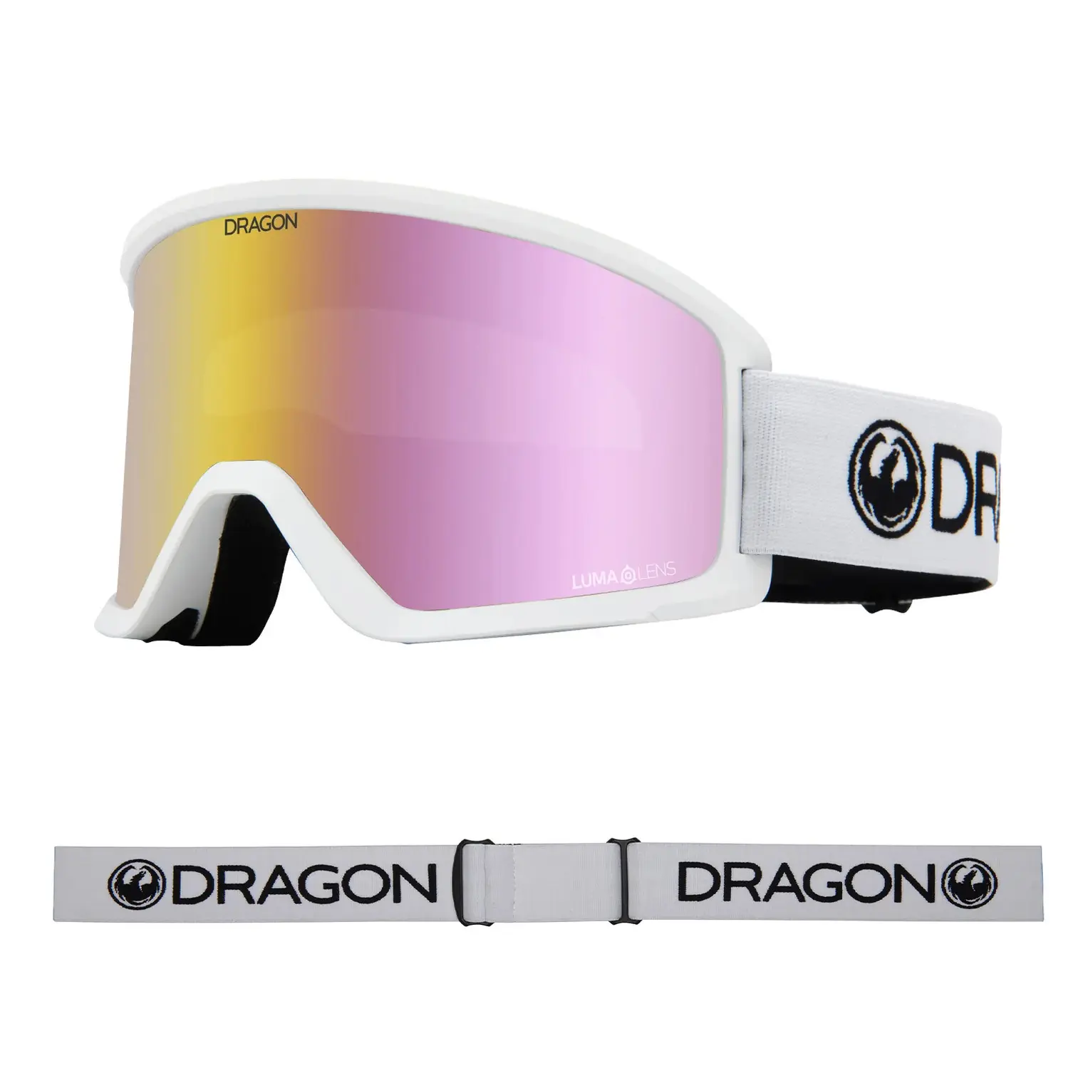 Dragon DX3 OTG, Skibrille, white