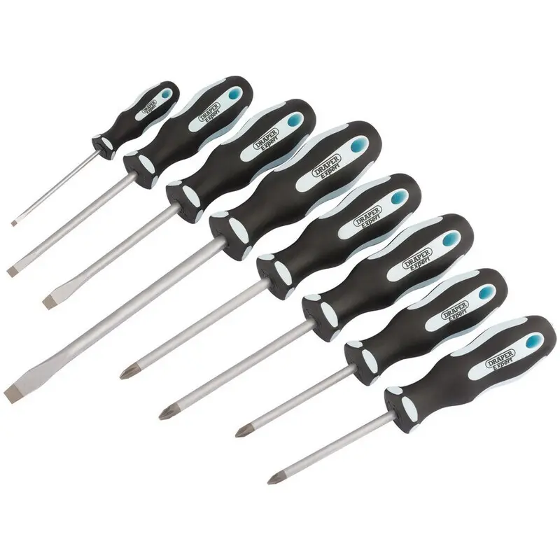 Spielzeug Schraubendreher mit flexibler Griffform Draper (x8)