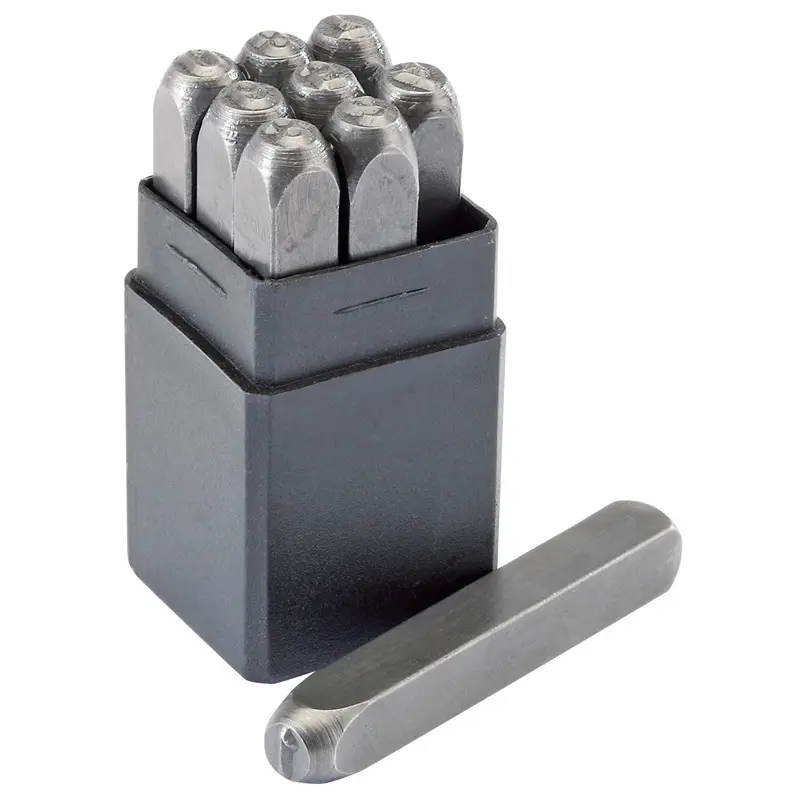 Metallisches Zahlenstempel Draper