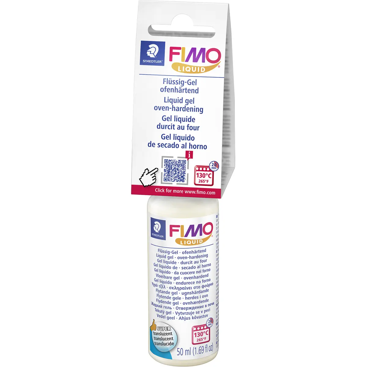 Pâte à modeler liquide transparent Dtm Loisirs Creatifs Fimo 8050