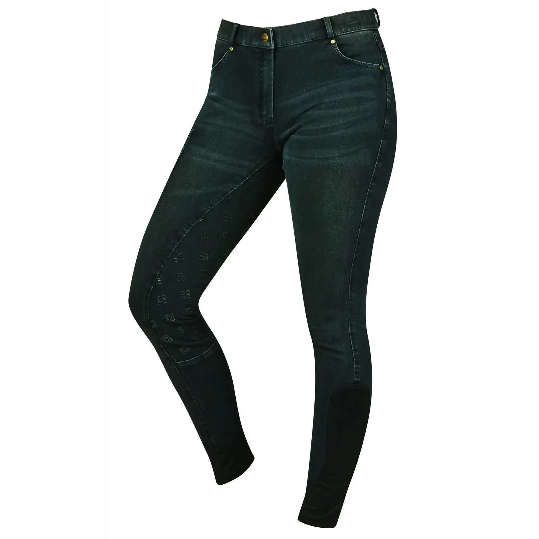 Women's full grip silicone printed riding jeans Dublin Shona