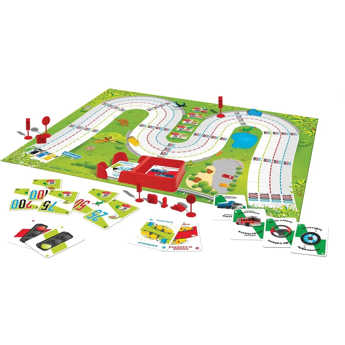 Jeux de société mille bornes plateau gd class Dujardin