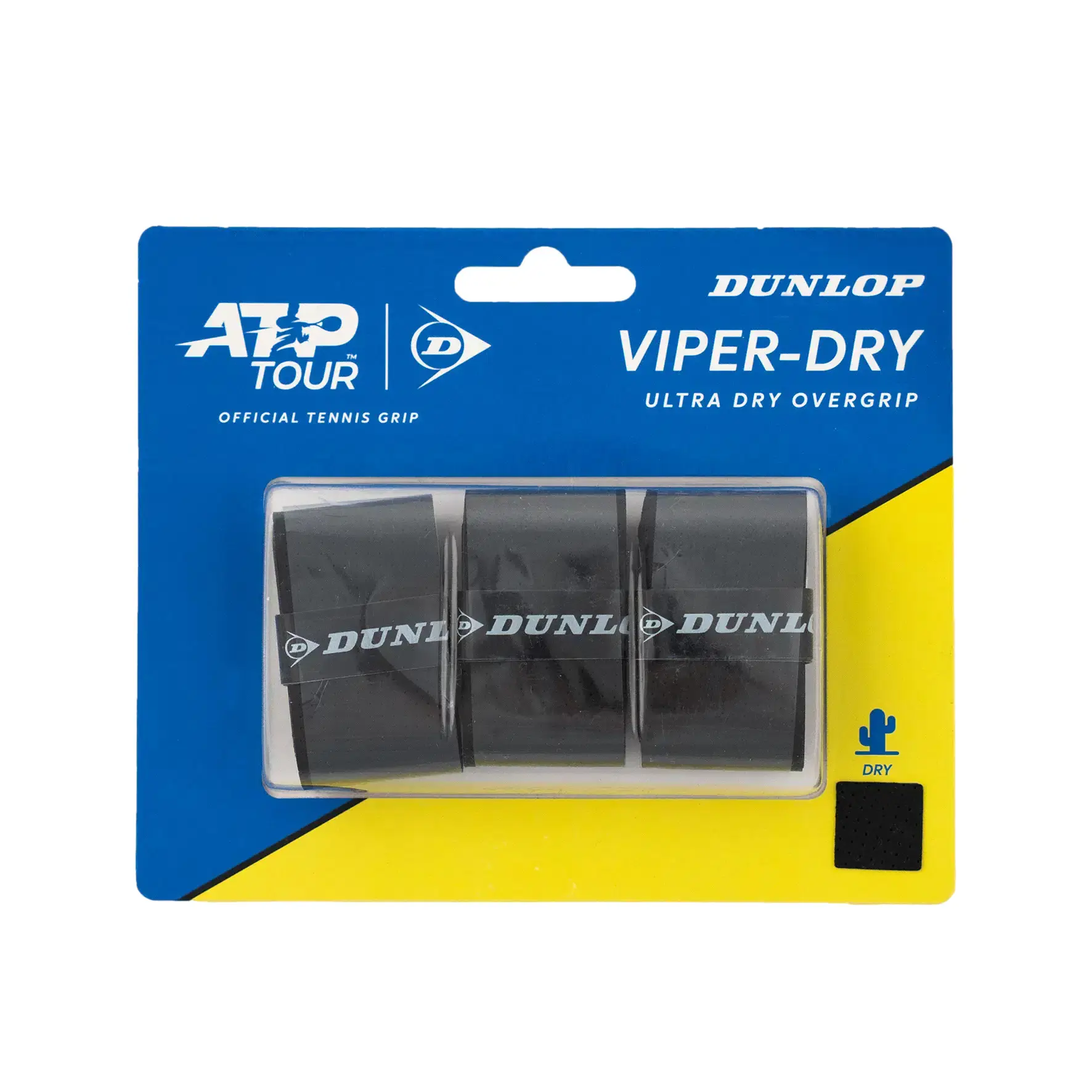 Tennis Overgrip Dunlop ATP Viper-Dry (x3)