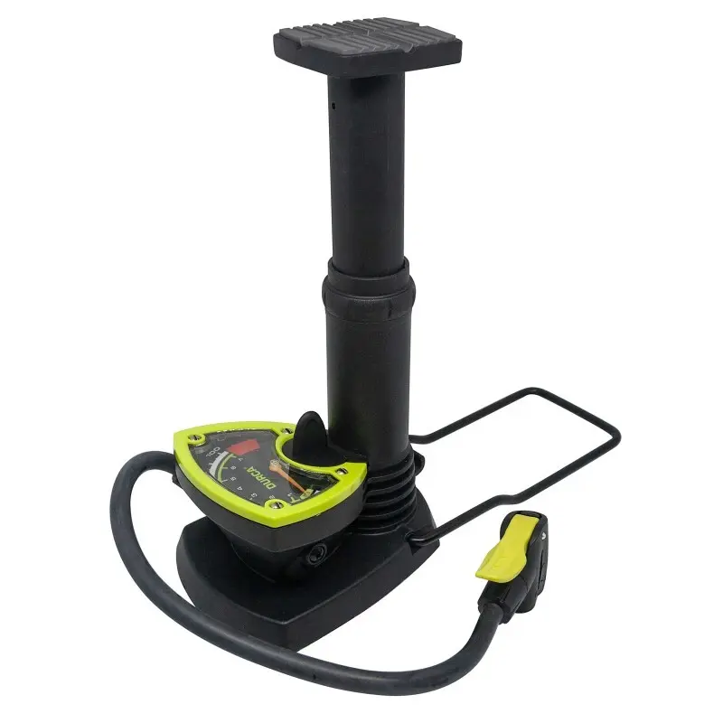 Voetpomp met manometer Durca