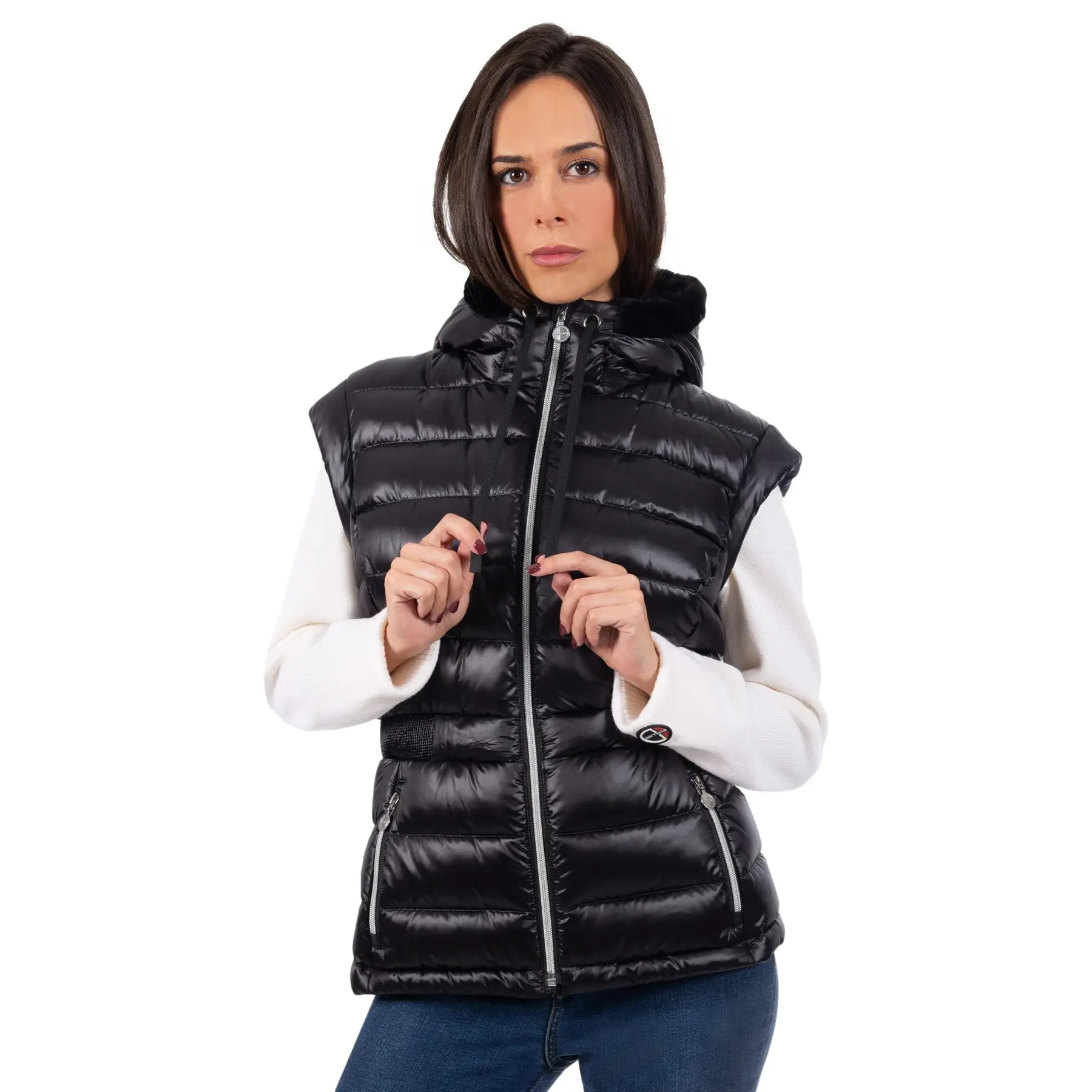 Daunenjacke mit Kapuze, Damen Duvillard Flavia 2