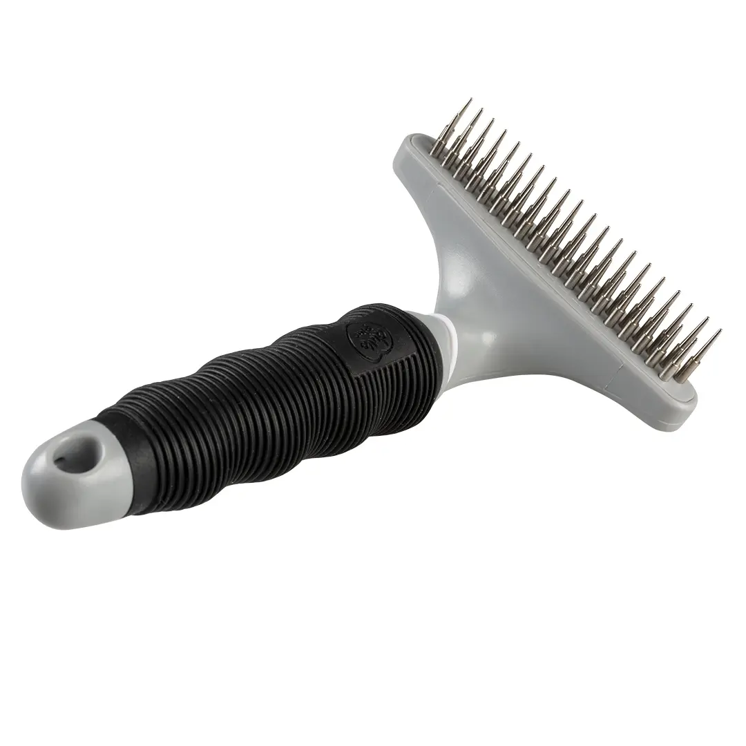 Pettine districante per cani 35+18 spilli Duvoplus