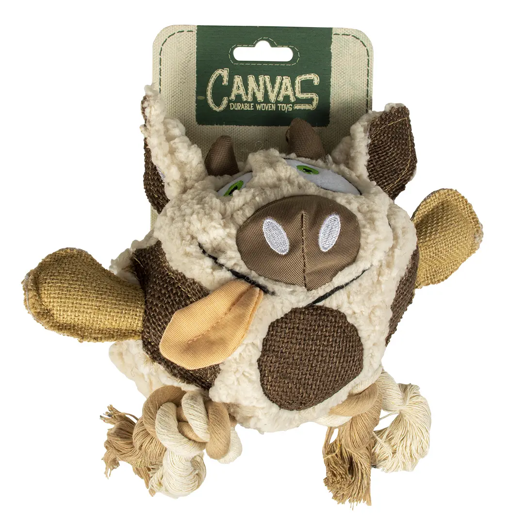Duvoplus Beige Kuh Aus Canvas-Fell