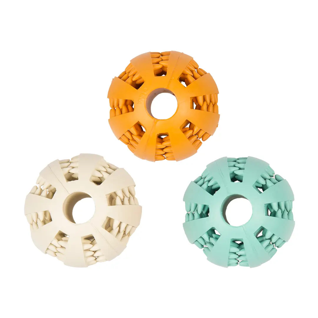 Palla per cani Duvoplus Rubber Dental Ball With Flavoring