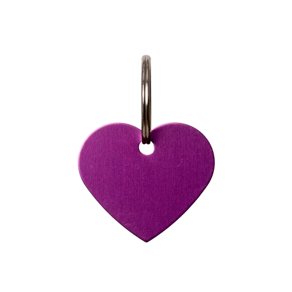 Dy'on Violett Gravurmedaille In Herzform - Image 4