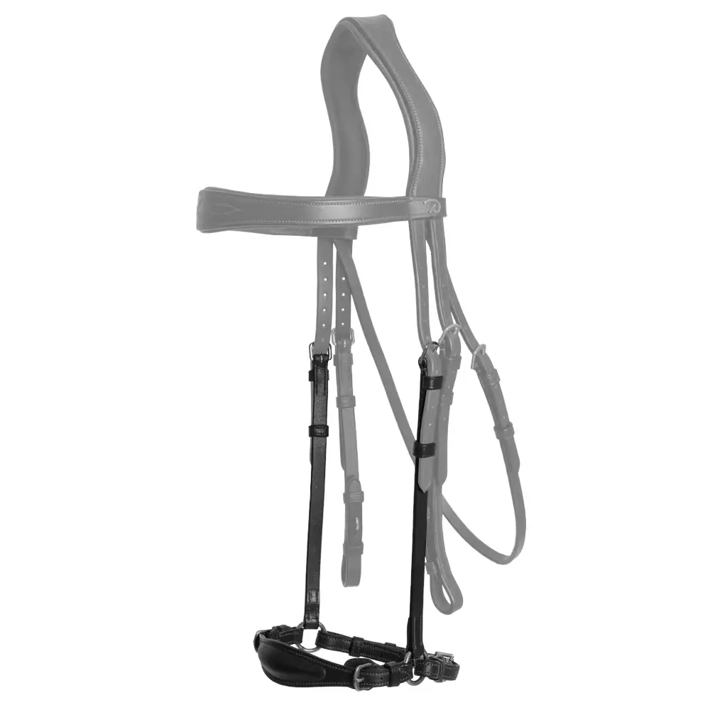 Drooping horse noseband with chain Dy'on