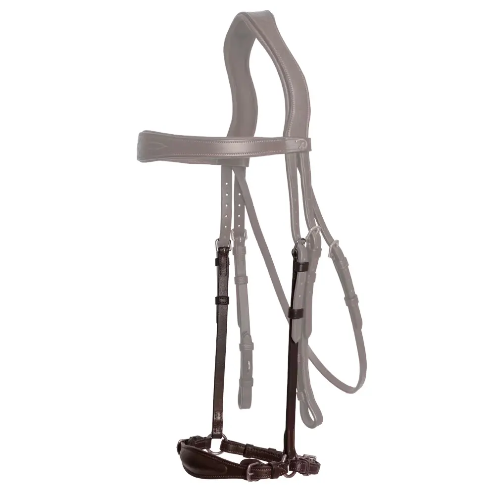Drooping horse noseband with chain Dy'on