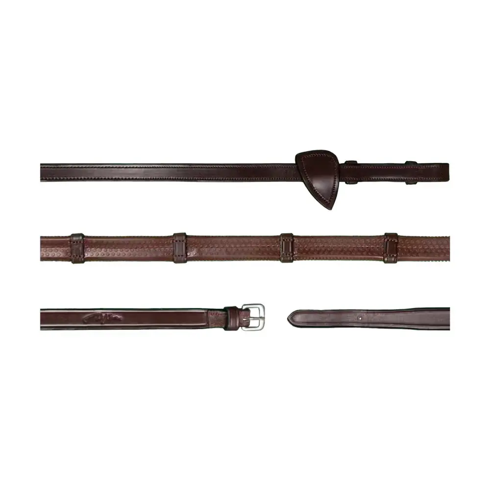 Cinghie per cavallo in gomma con fibbie Dy'on New English Collection 1/2"