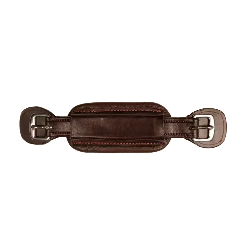 Leather throat latch accessory for horse Dy'on NE coll 1/2"