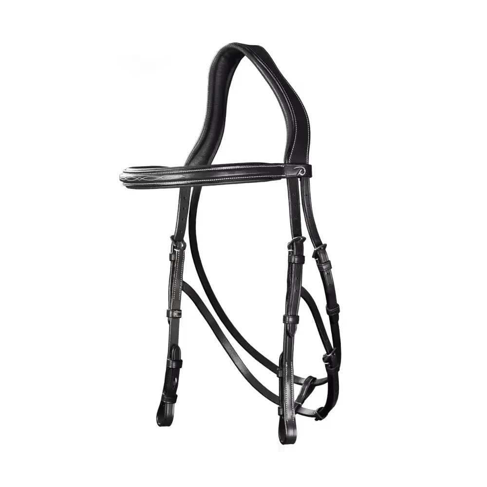 Dyon Schwarz Hackamore Für Pferde Dy'on Us Collection