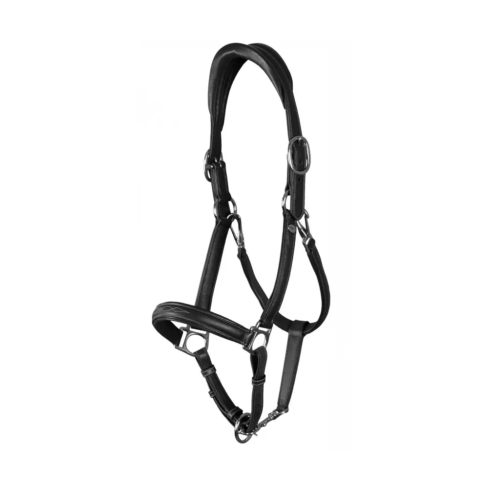 Pferdehalfter aus extra weichem Leder Dy'on