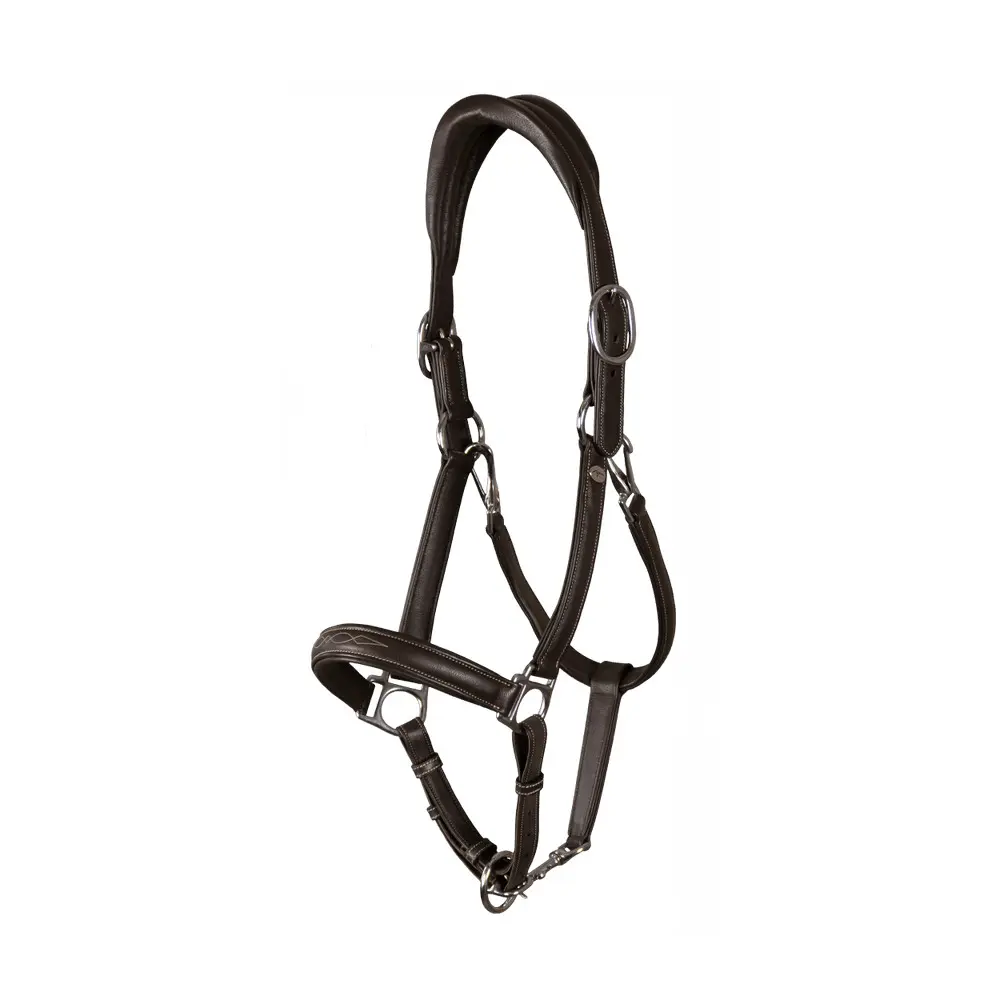 Dyon Braun Pferdehalfter Aus Extra Weichem Leder Dy'on