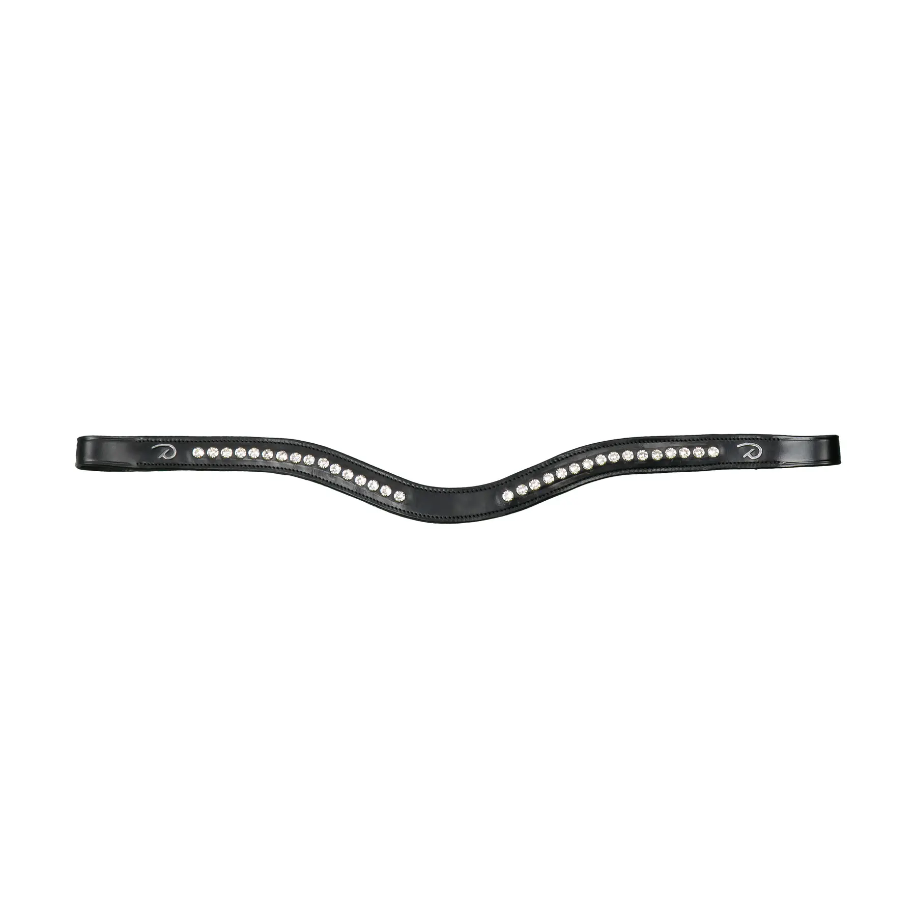V-shaped browband for horse Dy'on Swarovski