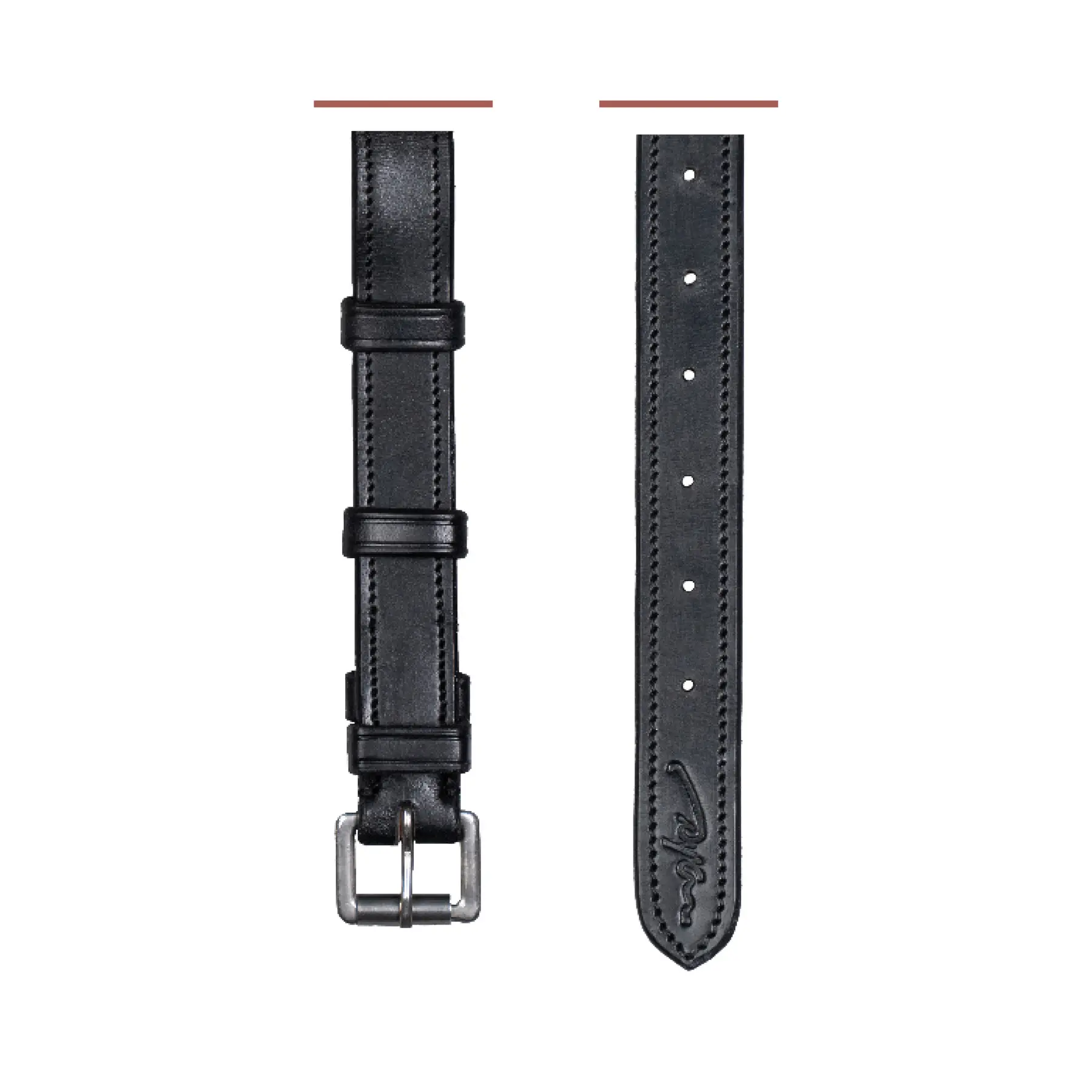 Combination noseband strap for horses Dy'on Pull-Back