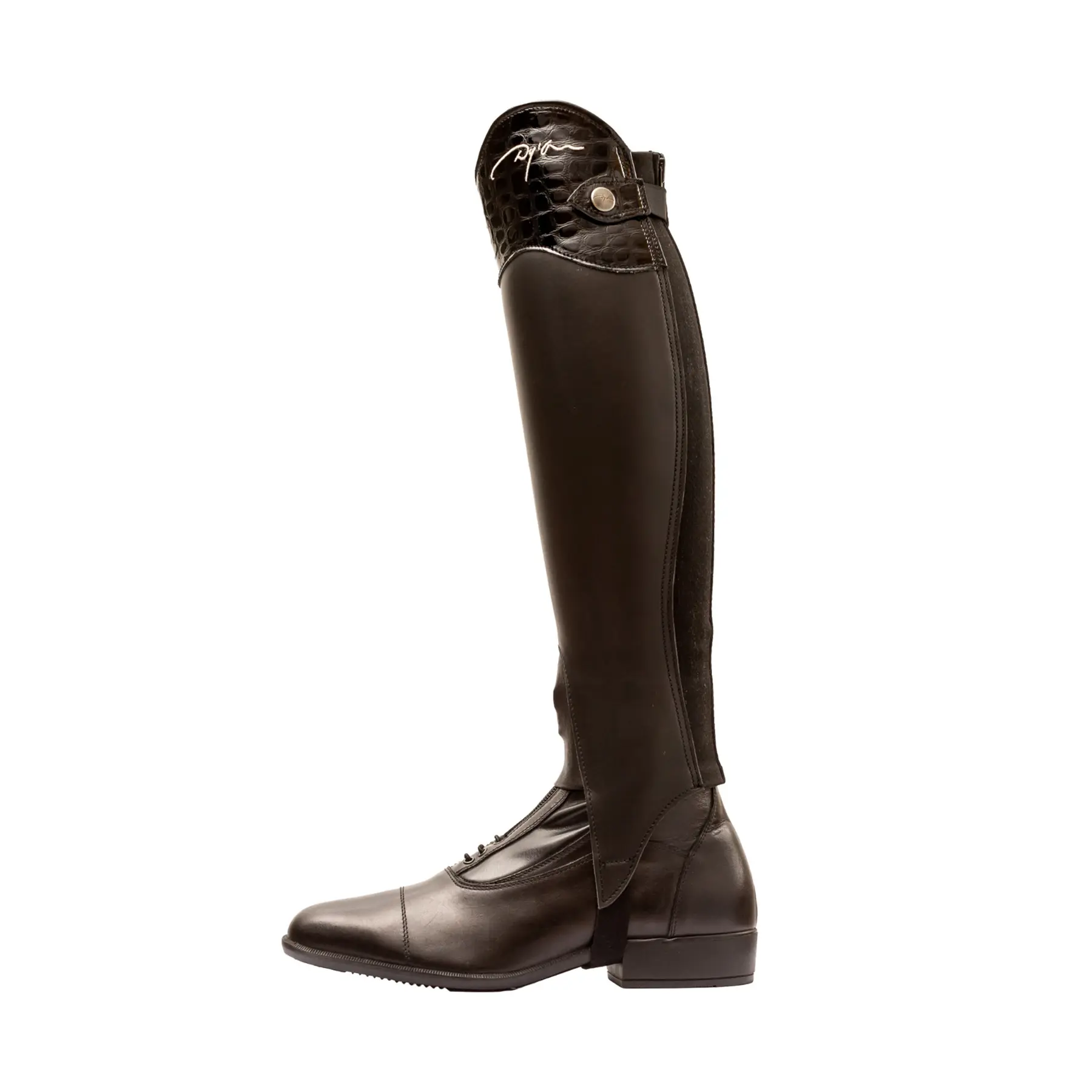 Women's leather mini-chaps Dy'on Exel