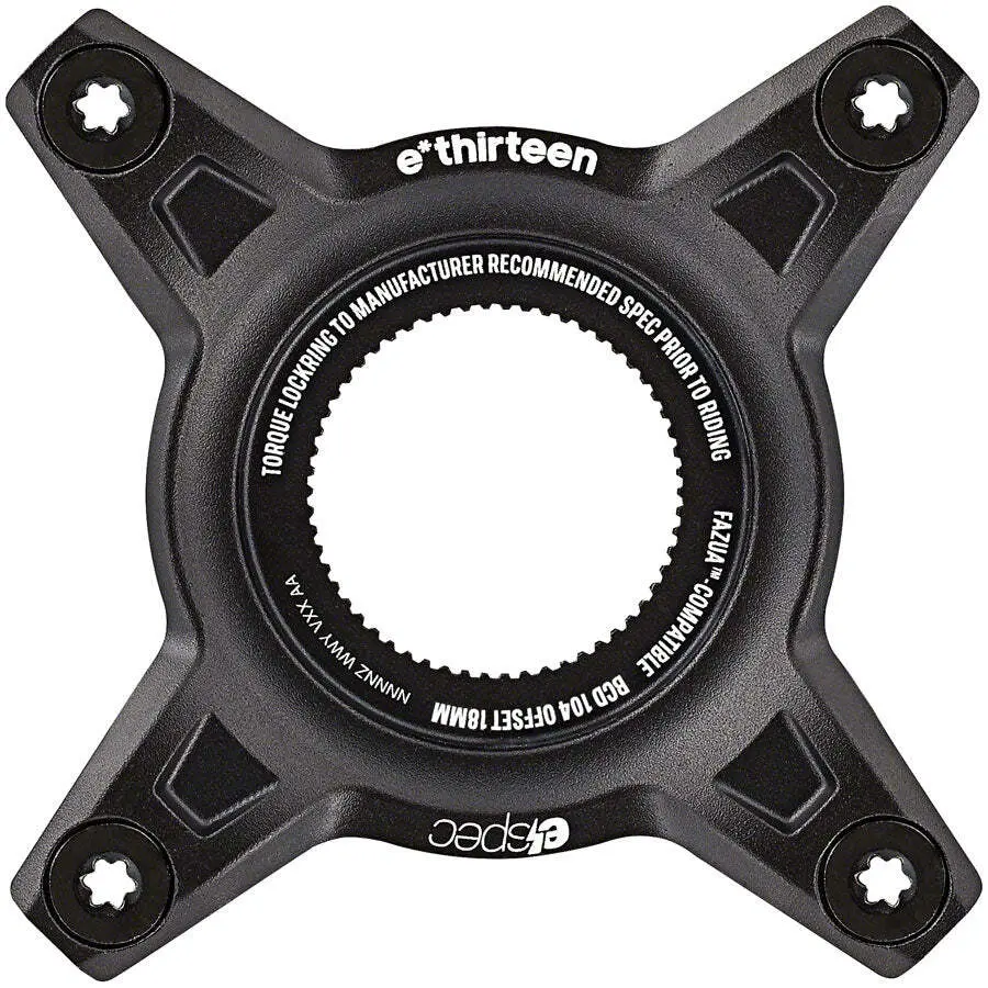 Aluminium-tablett E*spec 104bcd Direct Mount Carrier Spider Fazua Ride 60