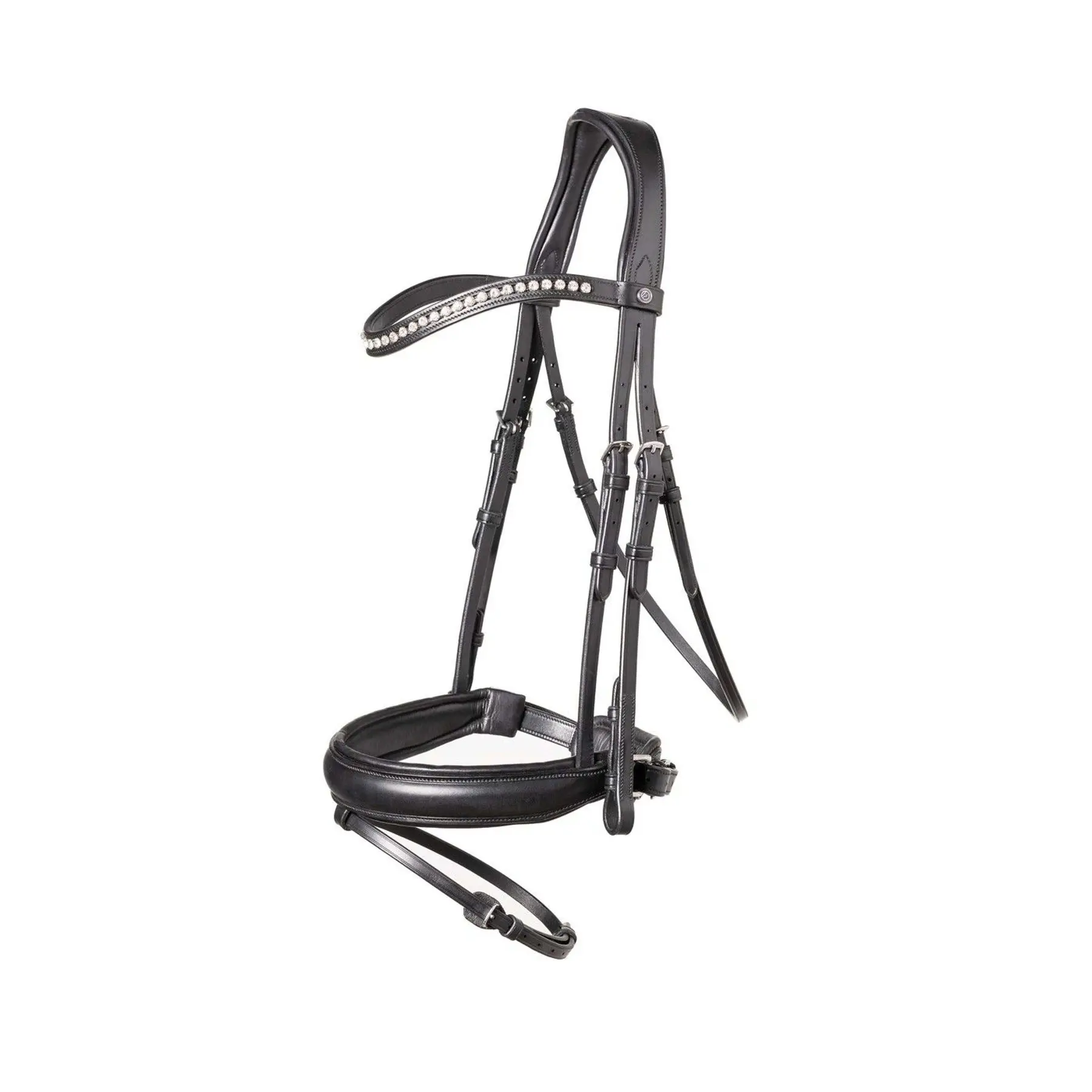 Combined riding bridle and noseband Trust Verden