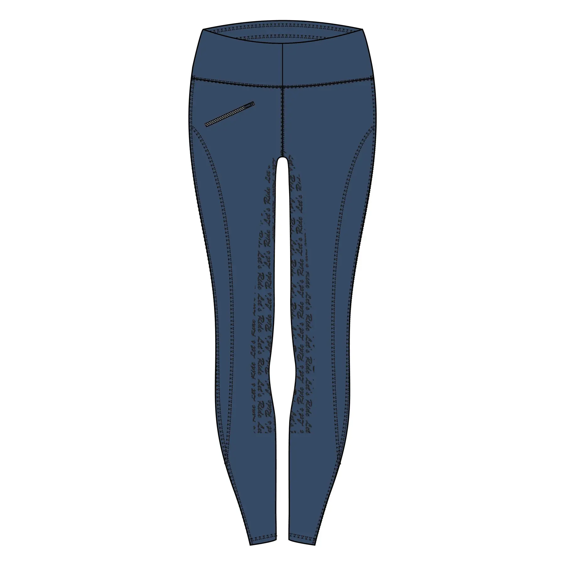 Children's full grip riding leggings Easy Rider Dietse