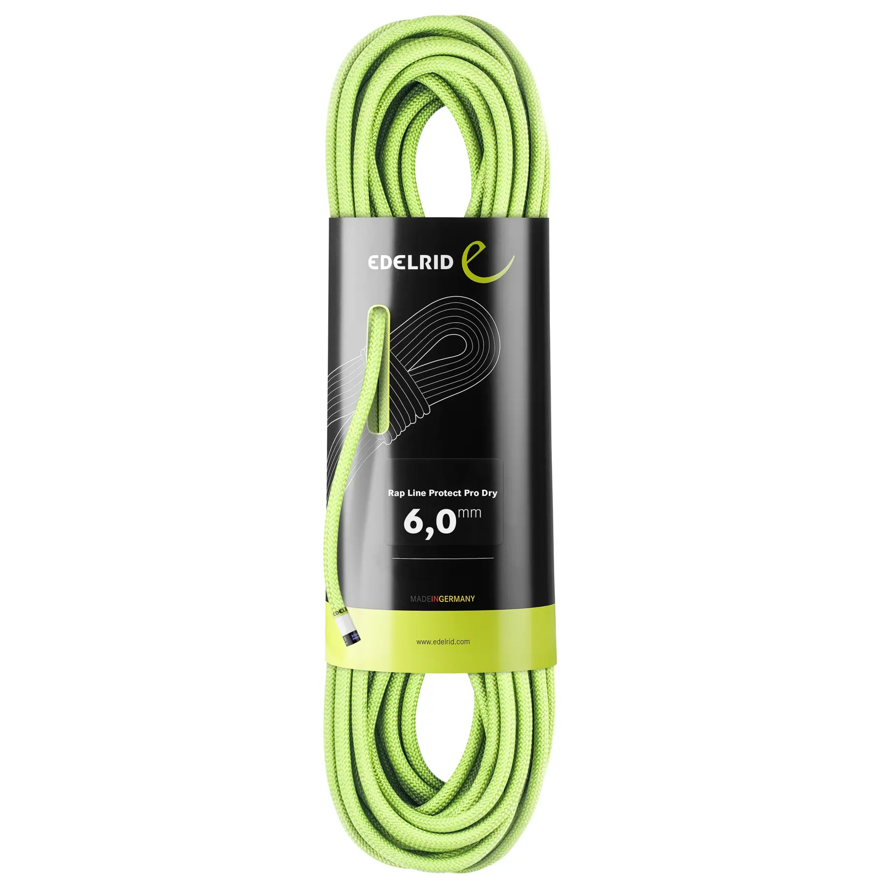 Cuerda de escalada Edelrid Rap Pro Dry · Verde