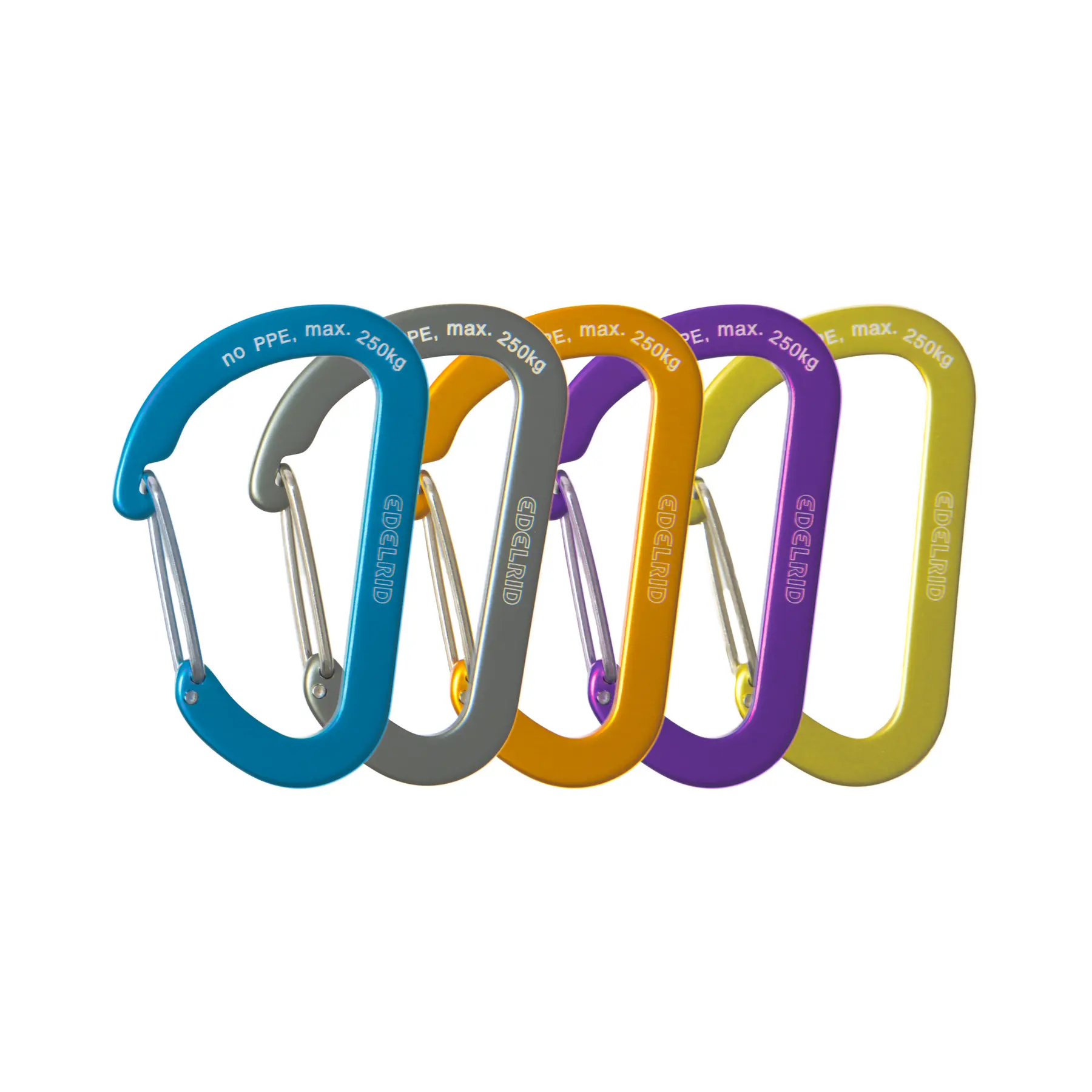 Karabiner Klettern Edelrid Aranya (x10)
