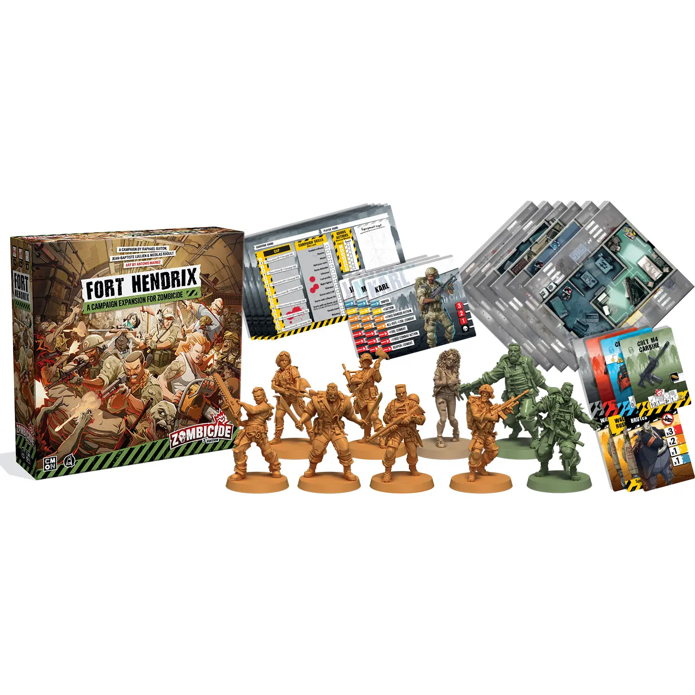 Figurina Edge Zombicide : Fort Hendrix