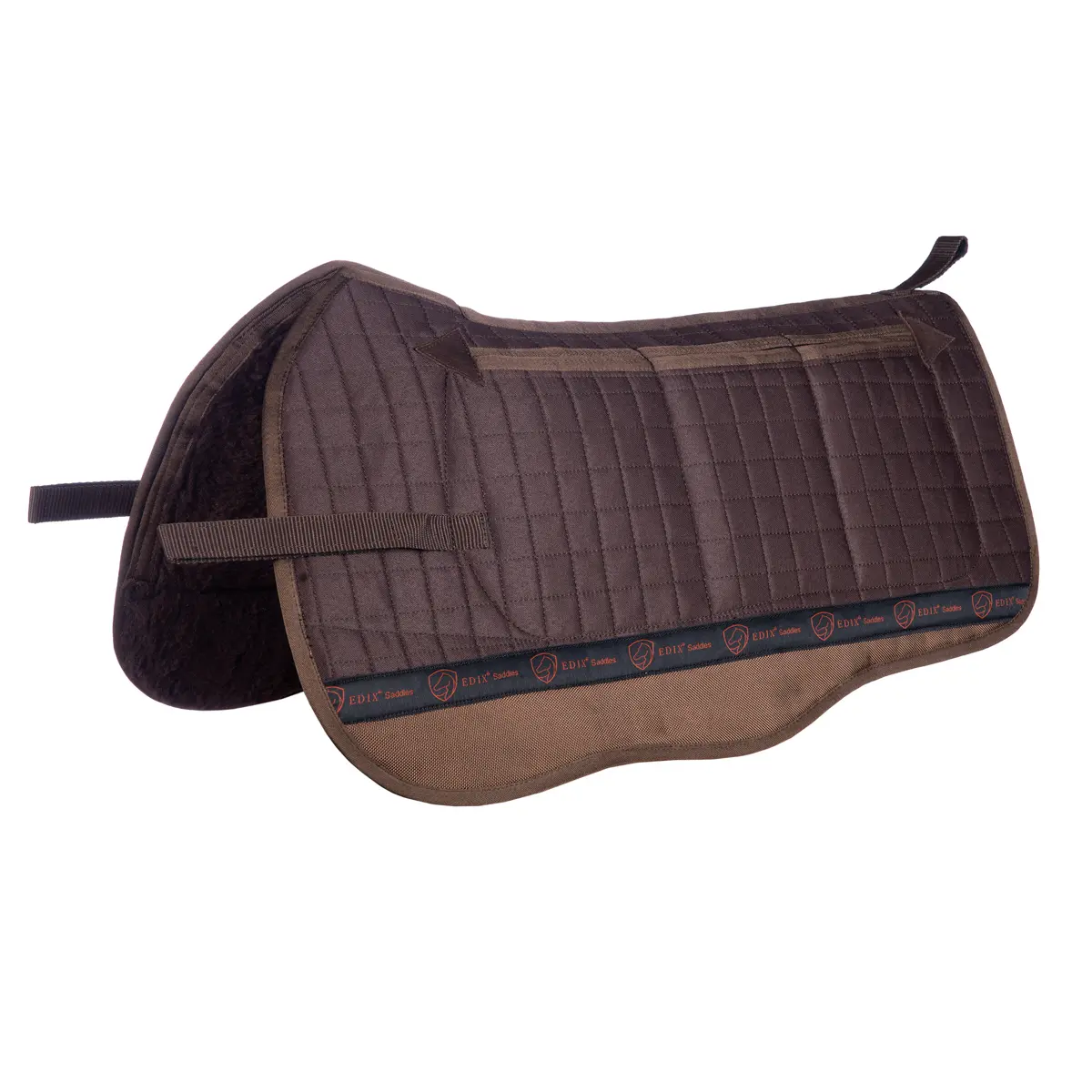 8-pocket felt western rug Edix Saddles Santos