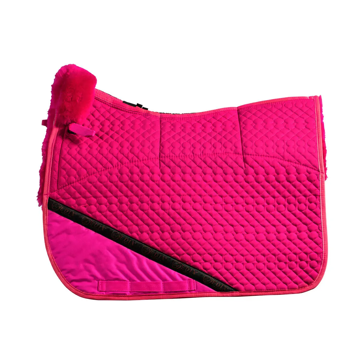 8-pocket merino dressage saddle pad  Edix Saddles