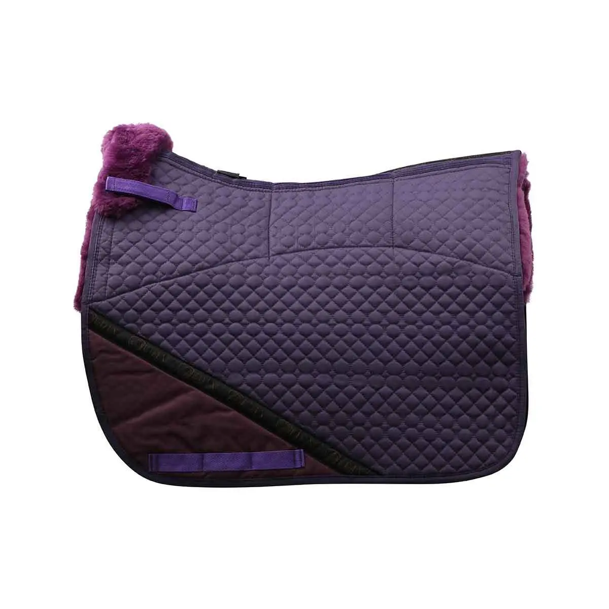 8-pocket merino dressage saddle pad  Edix Saddles