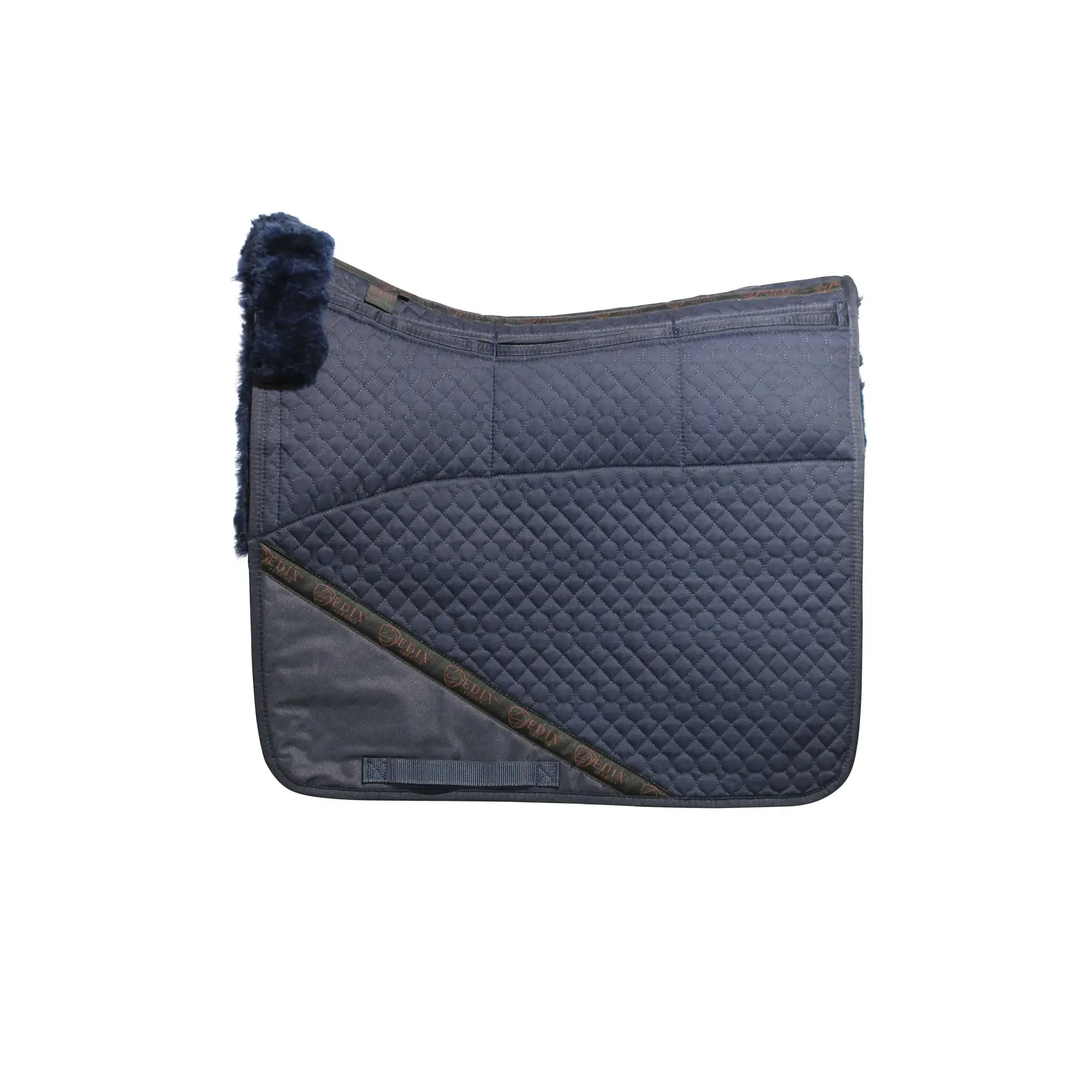 Merino Dressur Schabracke mit 8 Taschen Edix Saddles