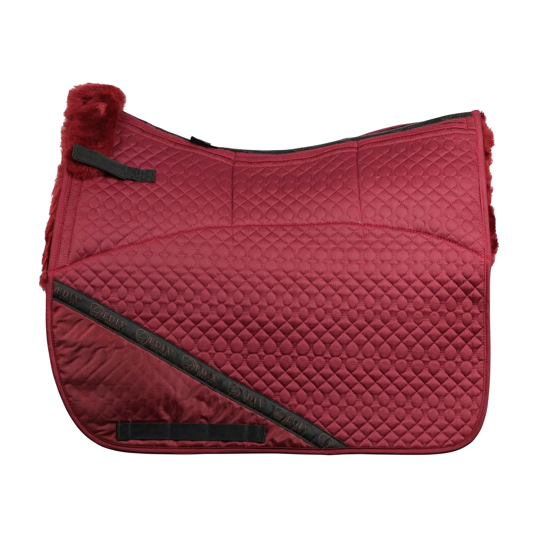 8-pocket merino dressage saddle pad  Edix Saddles