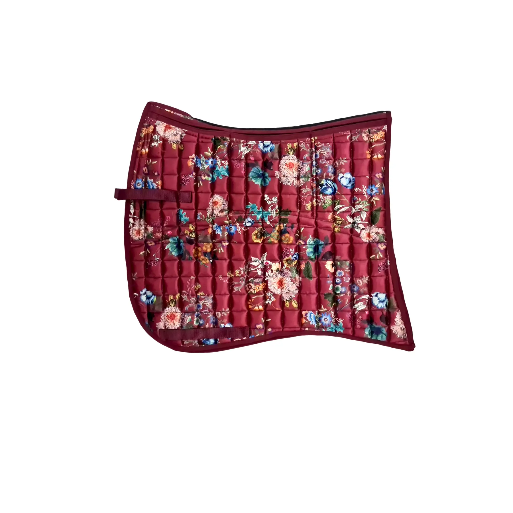 8-pocket flower Dressage saddle pad  Edix Saddles