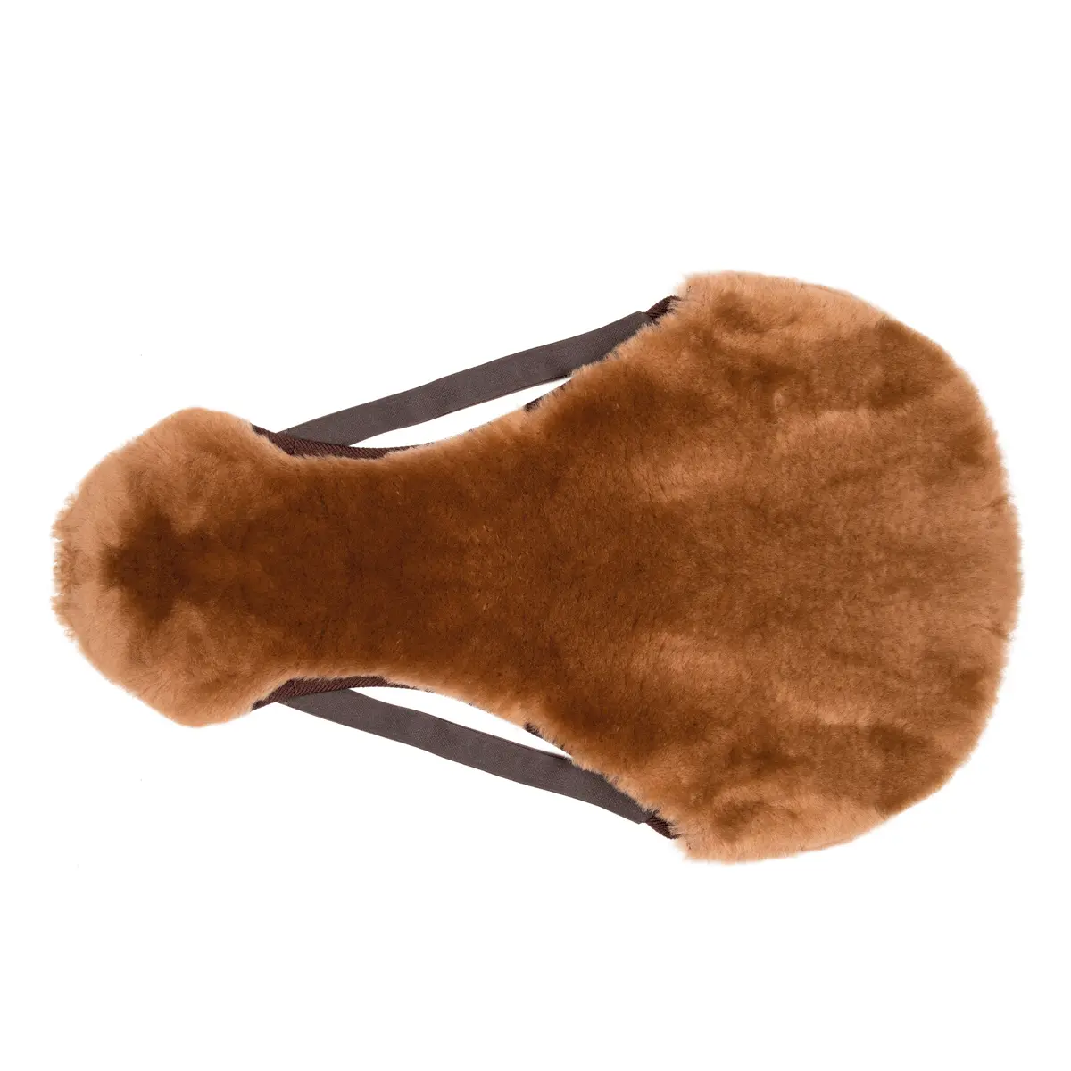 Merino fur treeless riding seat cover Edix Saddles