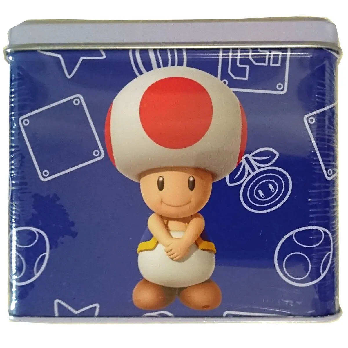 Educa Borras Unisex Blue Mug + Piggy Bank Nintendo Super Mario Bros Toad