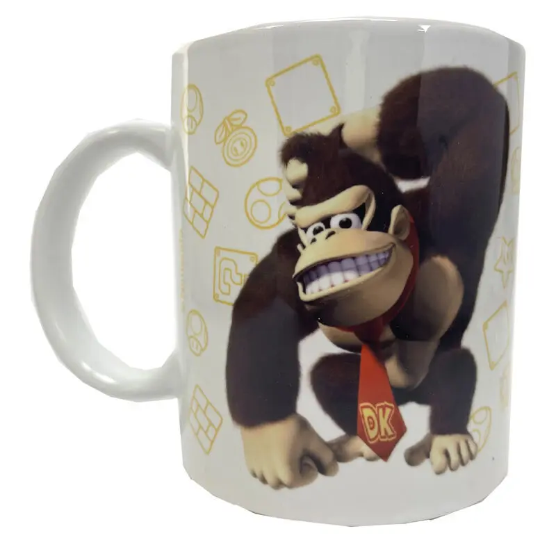 Educa Borras Gelb Tasse + Sparschwein Nintendo Super Mario Bros Donkey Kong