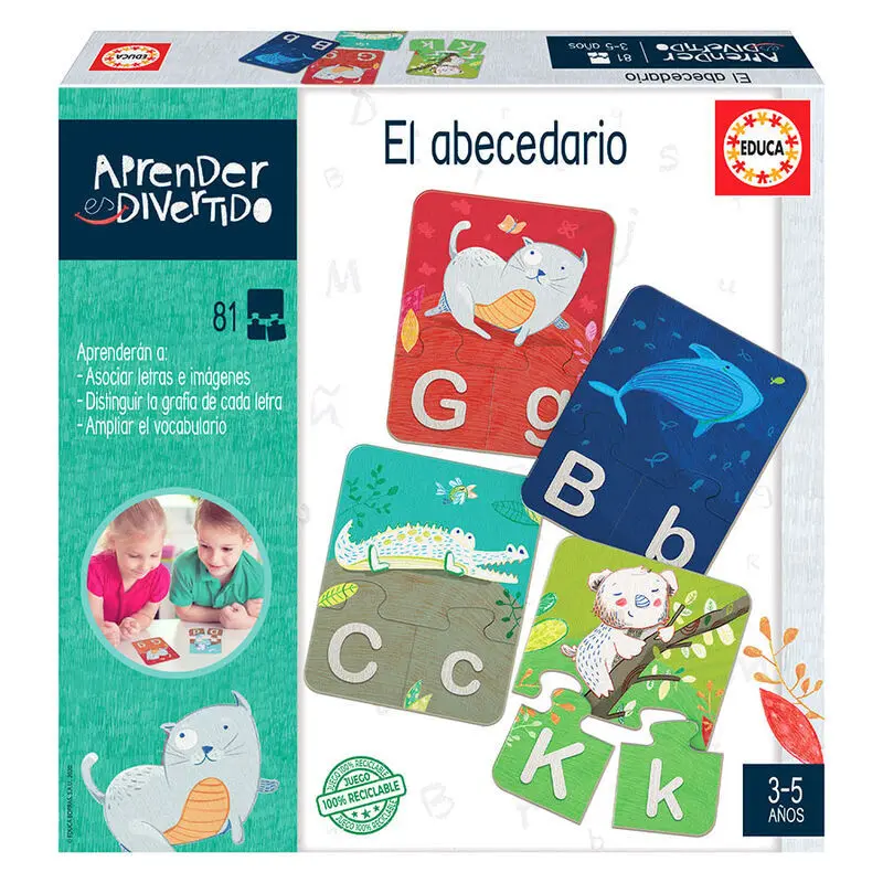 Lernspiele Educa Borras The Alphabet